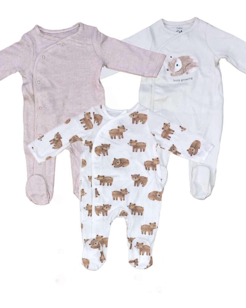 Baby Rompers (Set of 3)