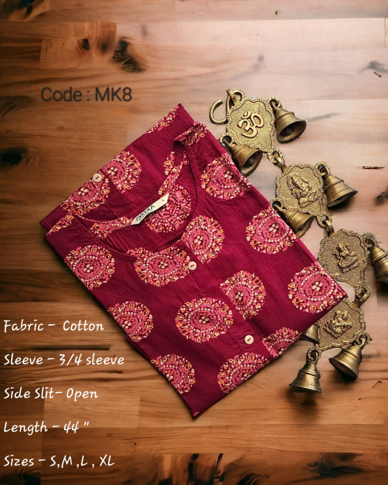 MK8 – Cotton Kurti