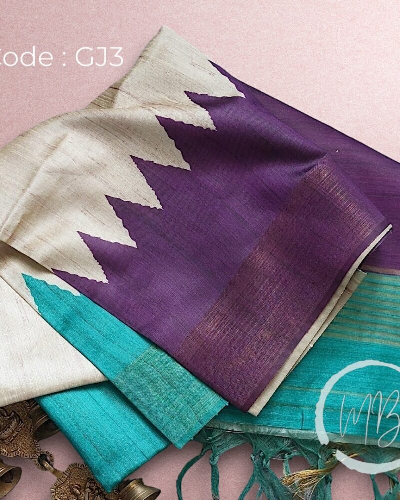 GJ3 – Ghicha Tussar Saree