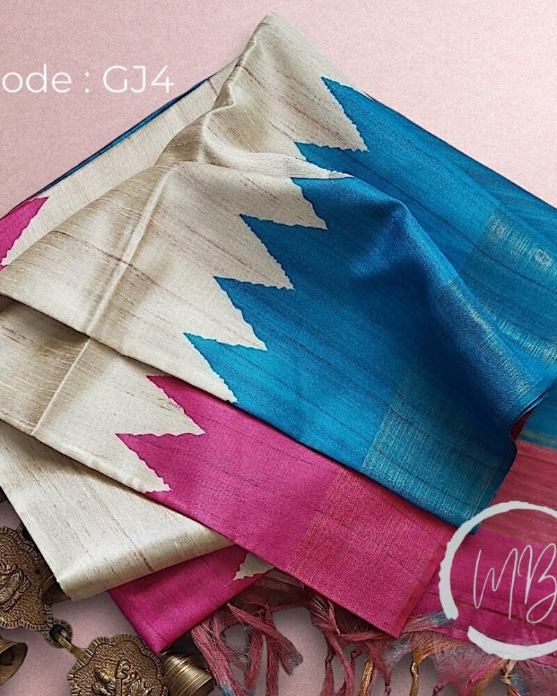 GJ4 – Ghicha Tussar Saree