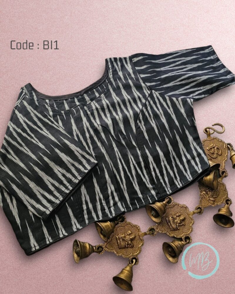 BI1 – Ikkat Cotton Blouse