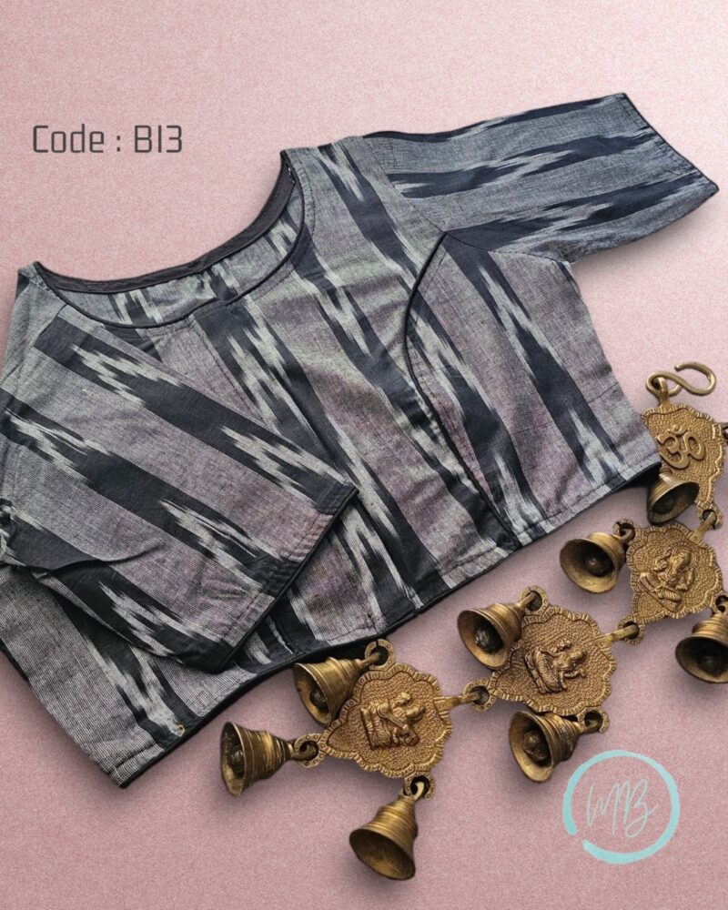 BI3 – Ikkat Cotton Blouse