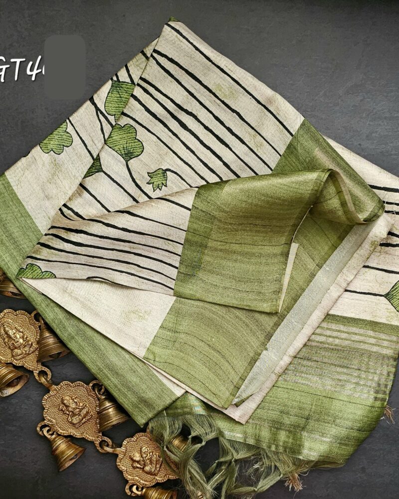 GT4 – Ghicha Tussar Saree