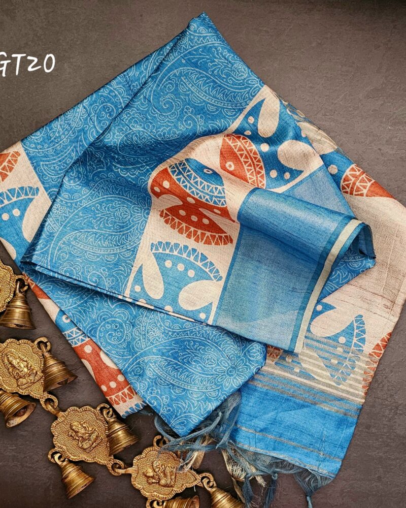 GT20 – Ghicha Tussar Saree