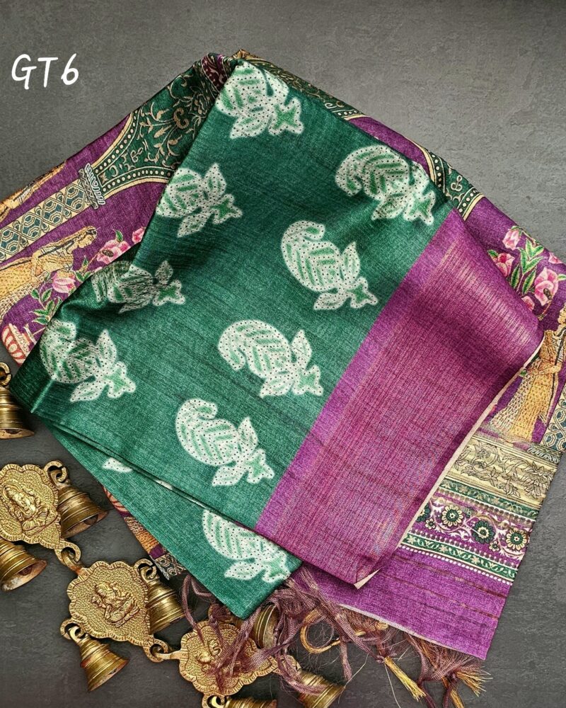 GT6 – Ghicha Tussar Saree