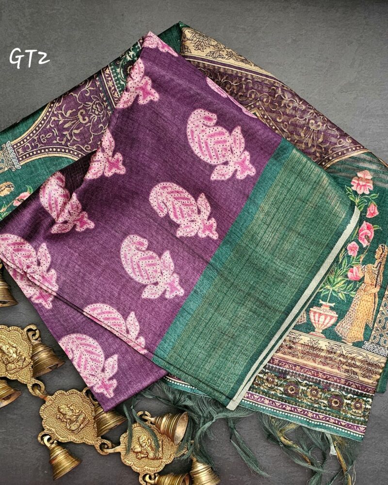 GT2 – Ghicha Tussar Saree