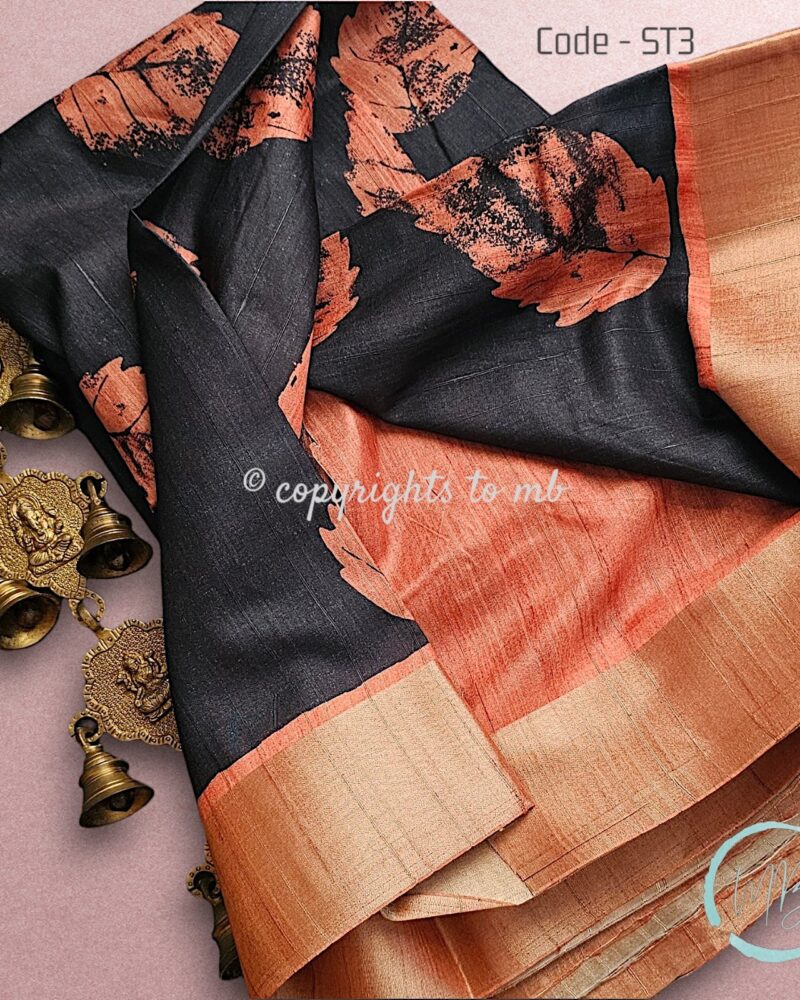 ST3 – Semi Tussar Printed Sarees