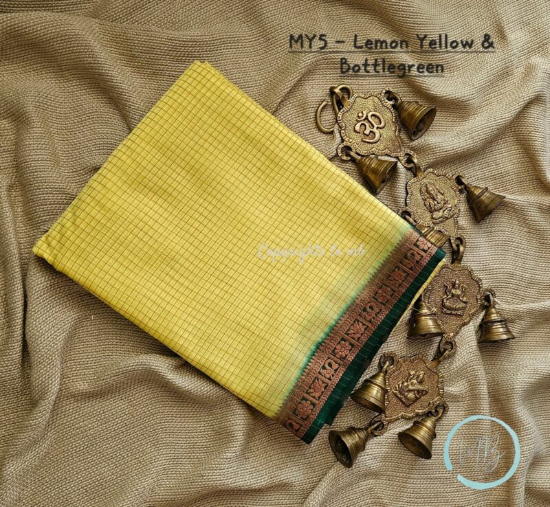 MY5 - Semi Mysore Crepe Silk Saree