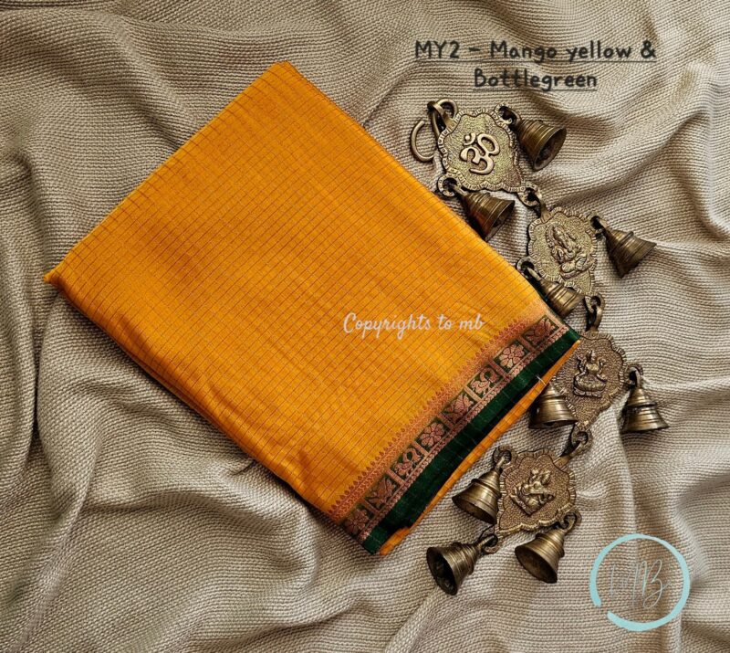 MY2 - Semi Mysore Crepe Silk Saree