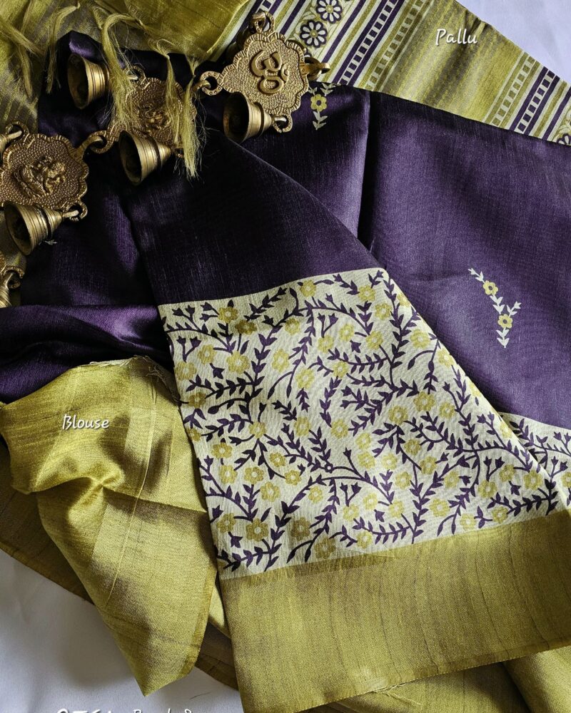 GTS1 – Ghicha Tussar Saree