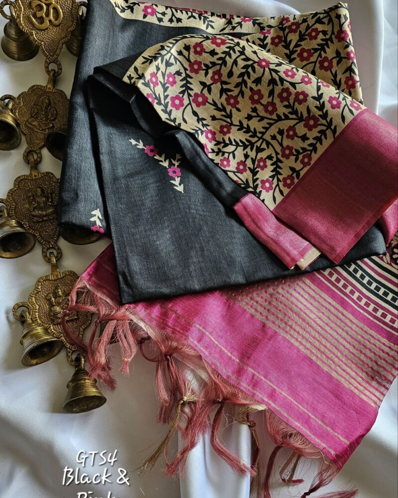 GTS4 – Ghicha Tussar Saree