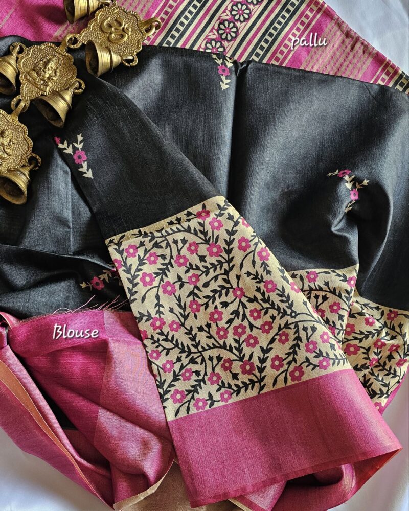 GTS4 – Ghicha Tussar Saree