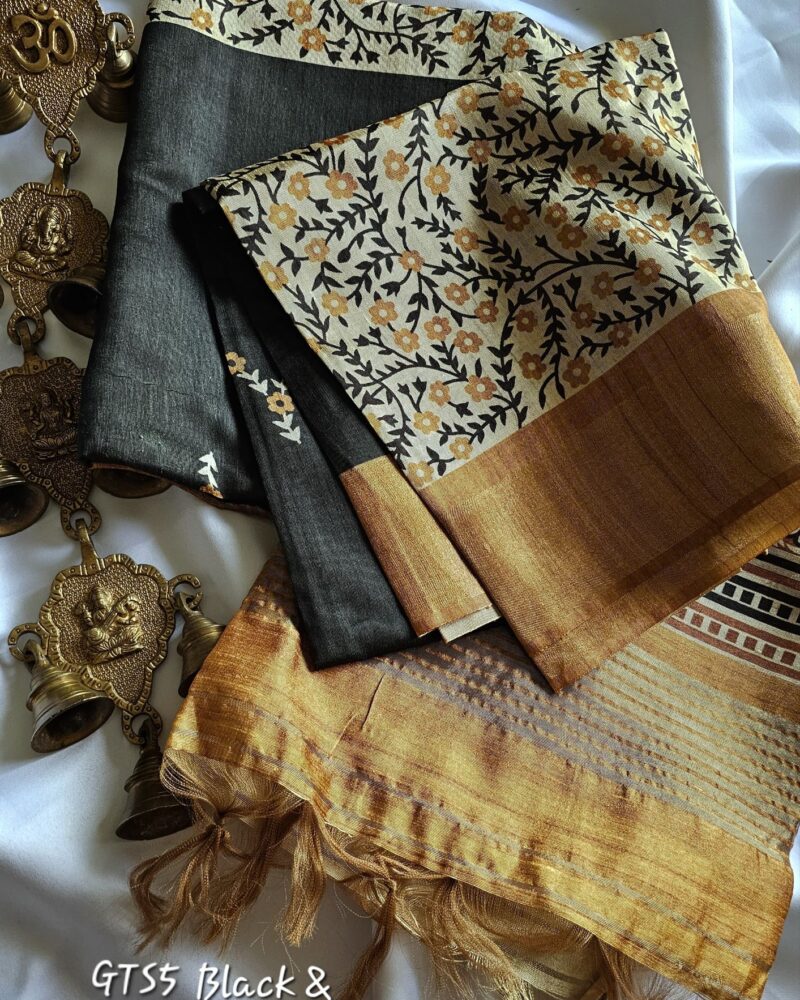 GTS5 – Ghicha Tussar Saree