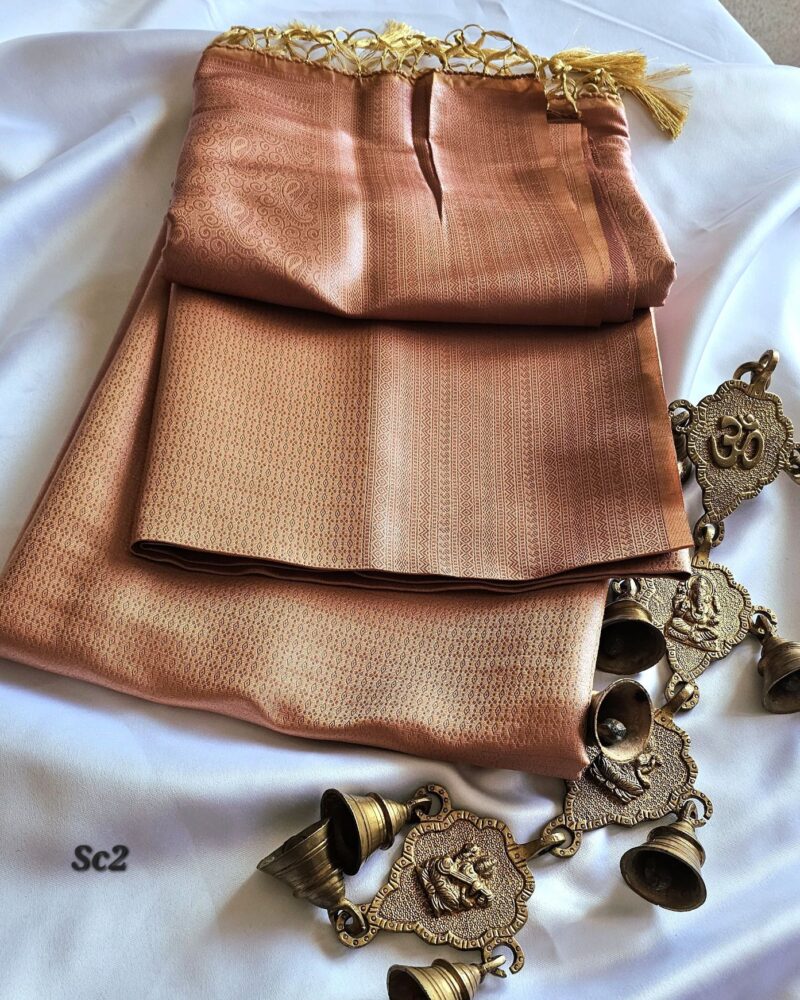 Sc2 – Copper Softy Sarees