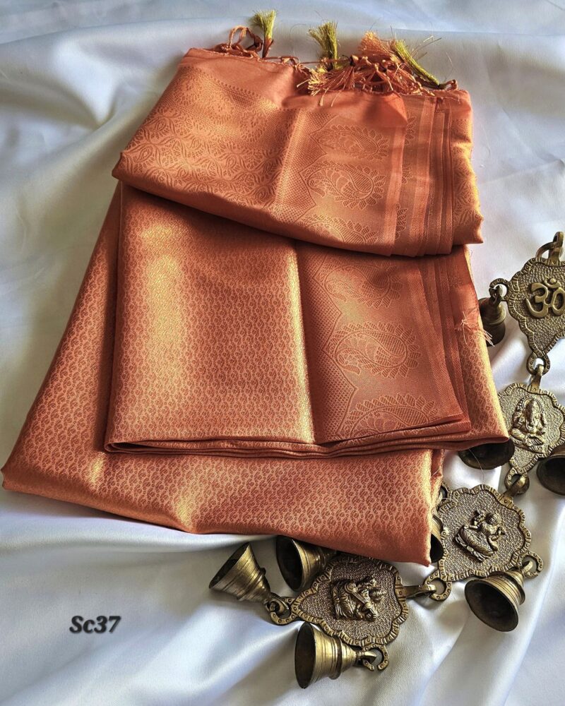 Sc37 – Copper Softy Sarees