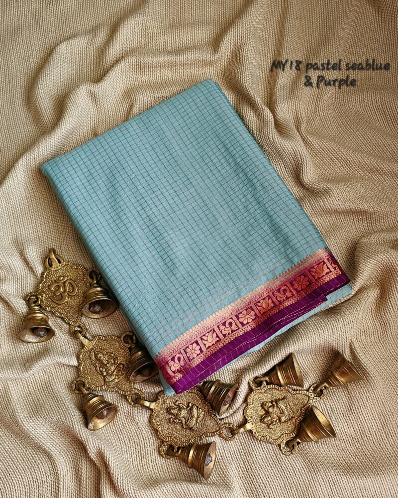 MY18 – Semi Mysore Crepe Silk Saree