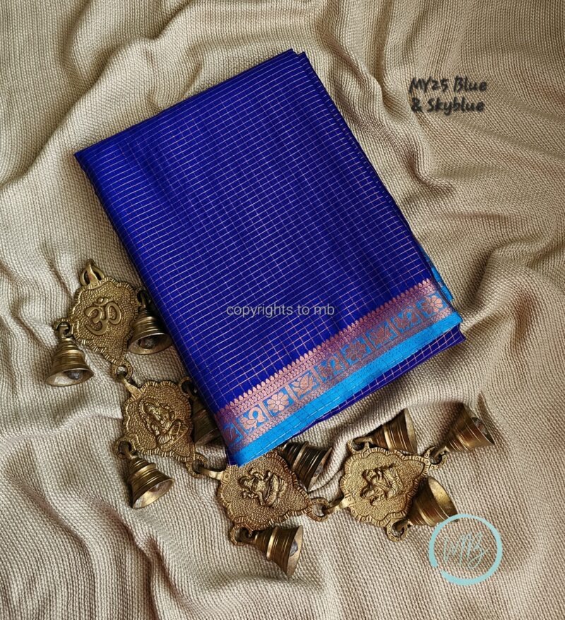 MY25 - Semi Mysore Crepe Silk Saree