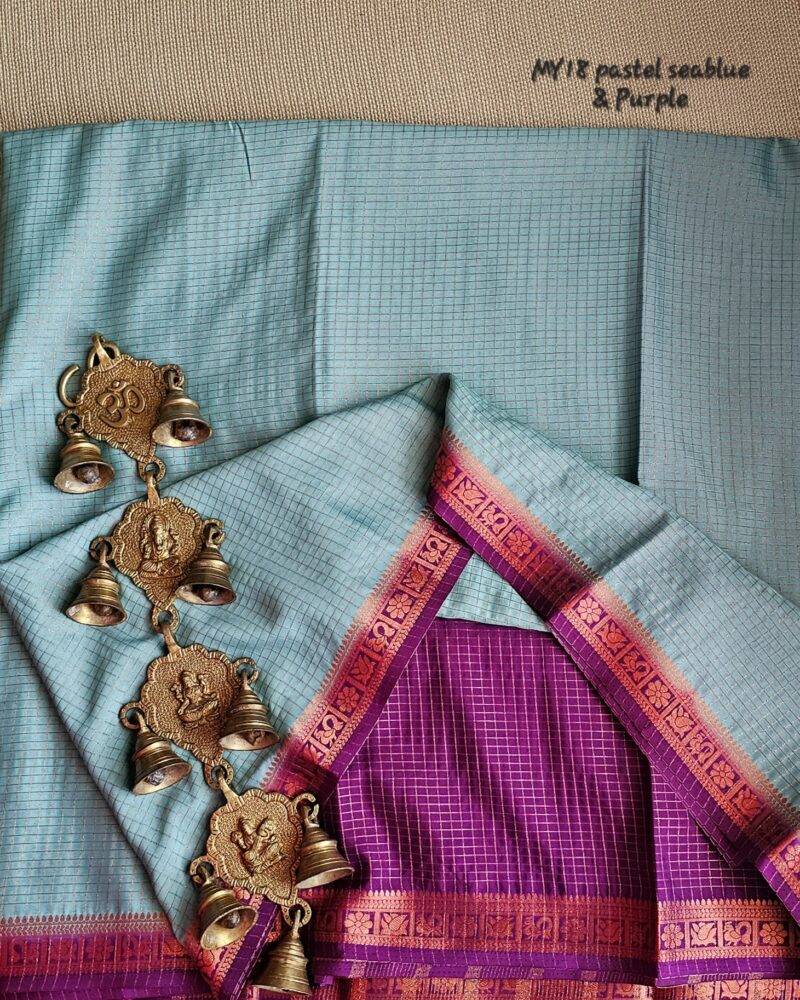 MY18 – Semi Mysore Crepe Silk Saree