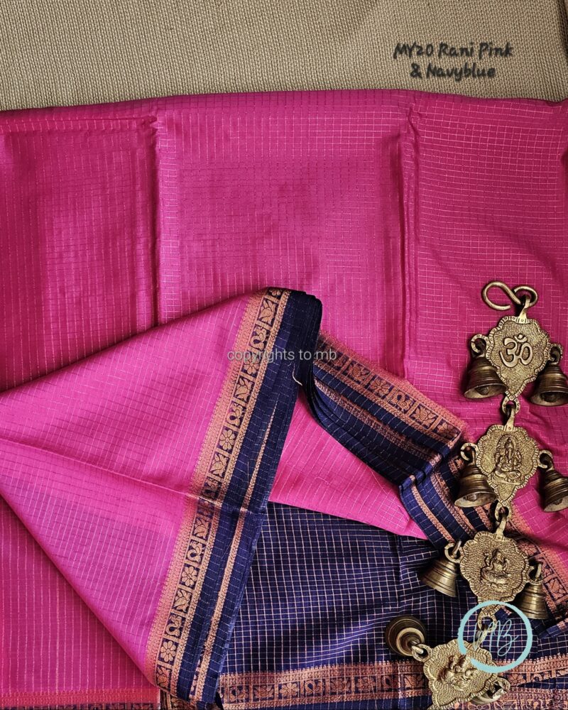 MY20 – Semi Mysore Crepe Silk Saree