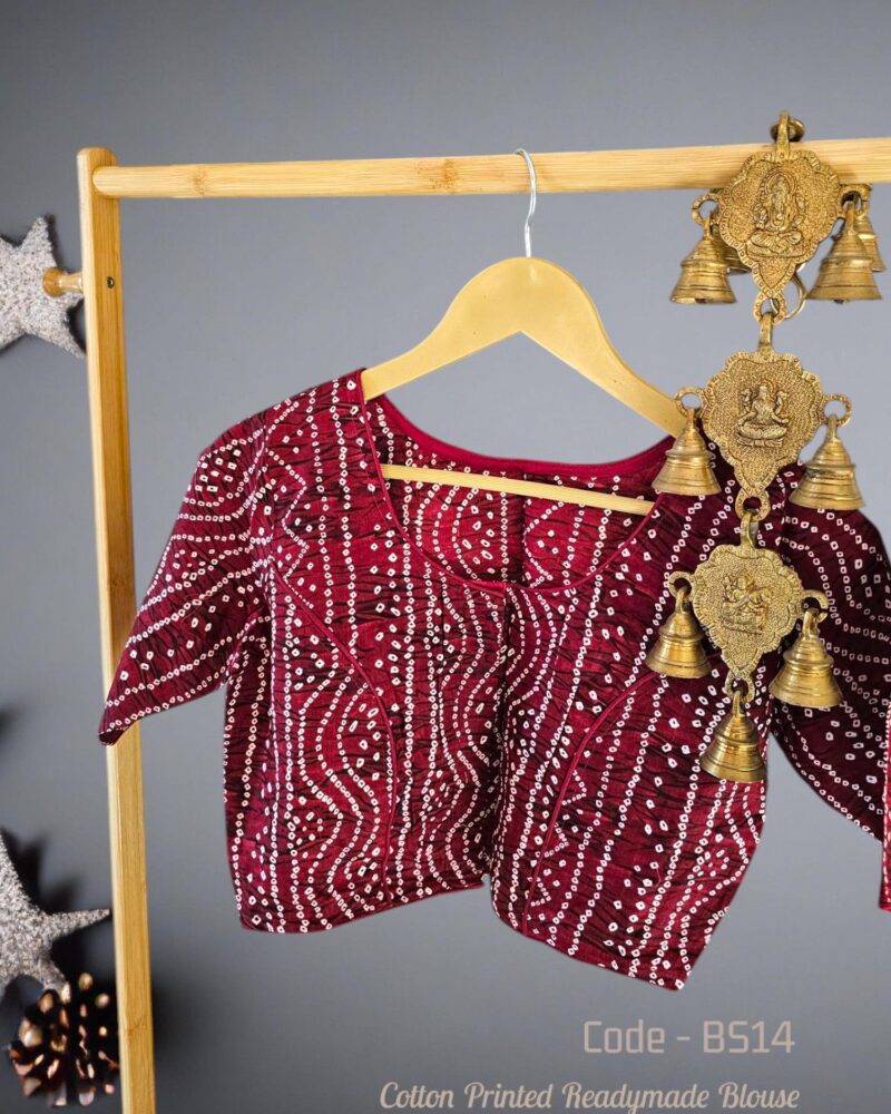 BS14 – Cotton Readymade Blouse