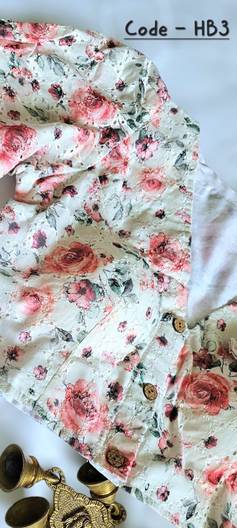 HB3 - Hakoba Printed Blouse - Image 3