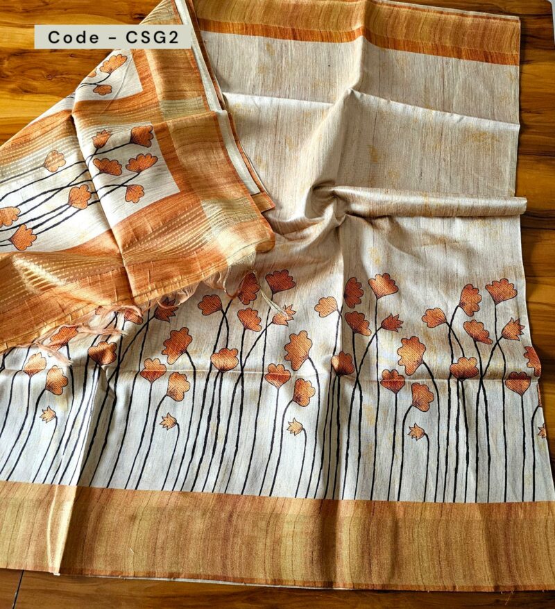 CSG2 - Ghicha Tussar Saree
