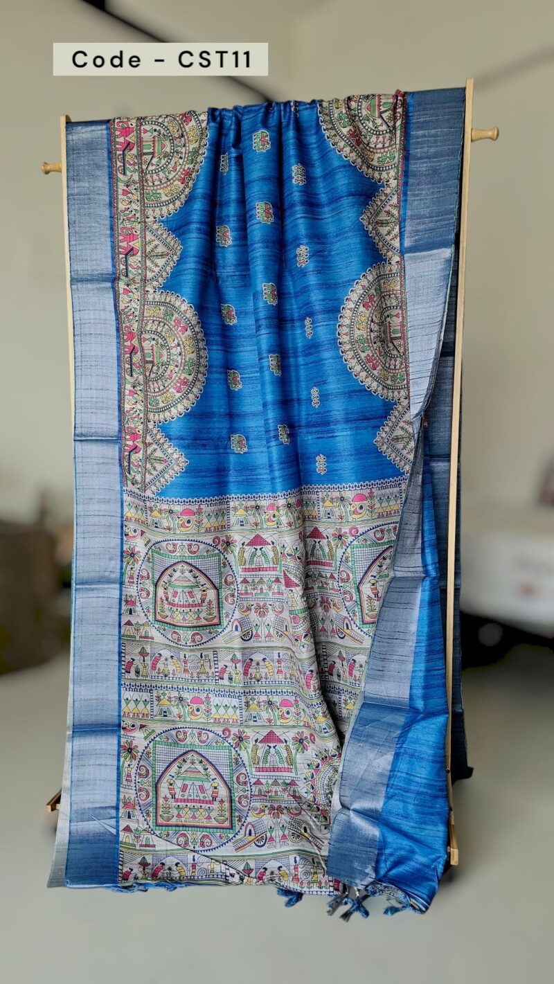 CST11 - Semi Tussar Silk Saree