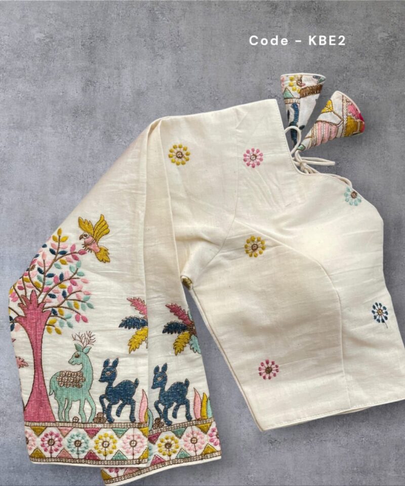 KBE2 - Khadi Cotton Emp Blouse