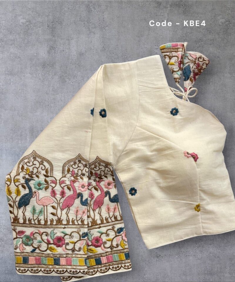 KBE4 - Khadi Cotton Emp Blouse