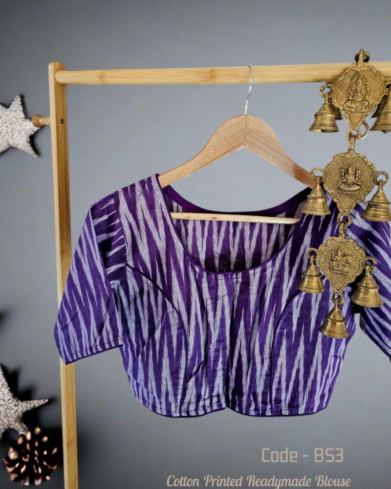 BS3 – Ajrakh Readymade Blouse