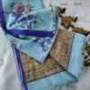 FLC2 - Blended Linen Cotton Saree - Image 2
