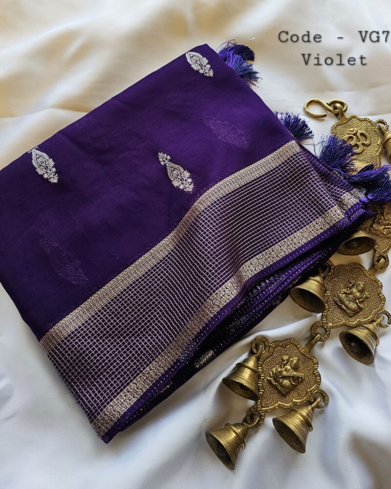 VG7 – Viscose By Crape Sarees