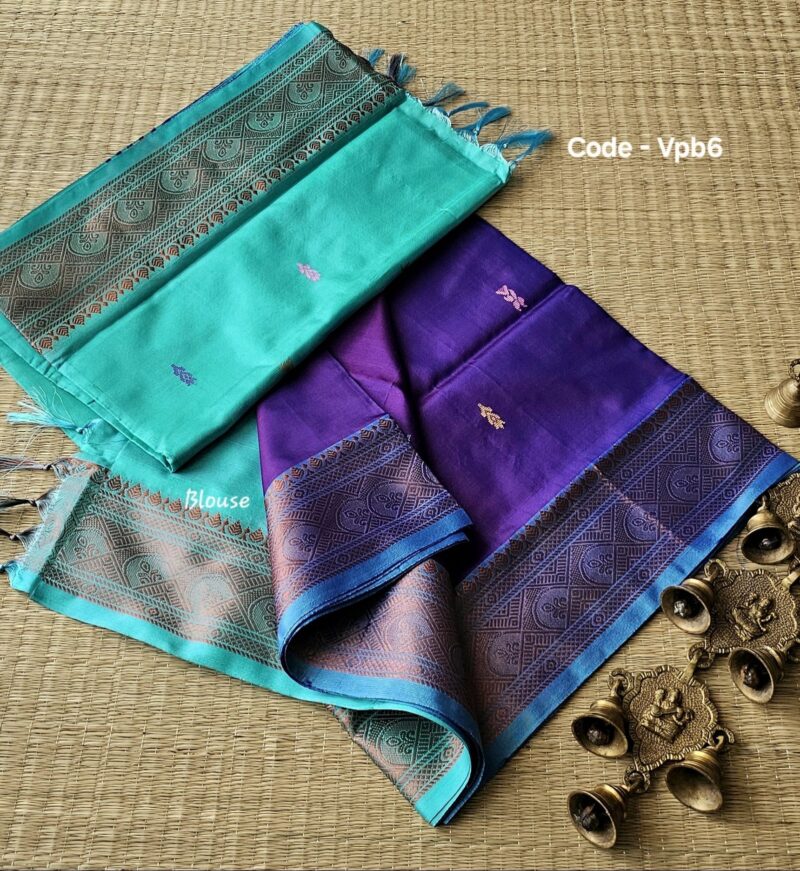 VPB6 - Vazhai Pattu Sarees with Blouse