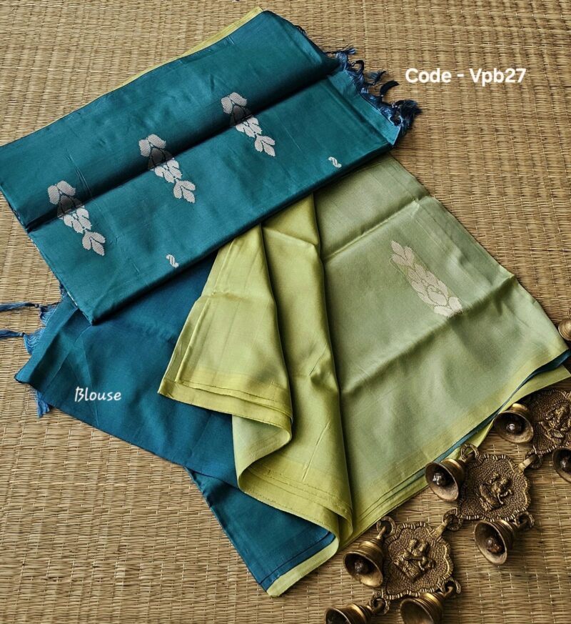 VPB27 - Vazhai Pattu Sarees with Blouse