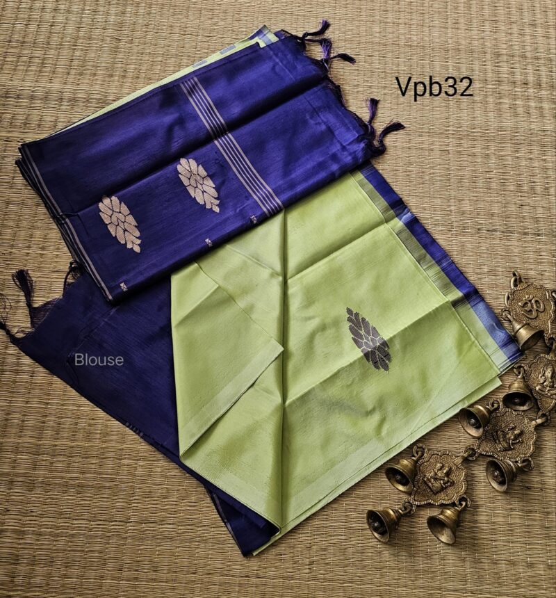 VPB32 - Vazhai Pattu Sarees with Blouse