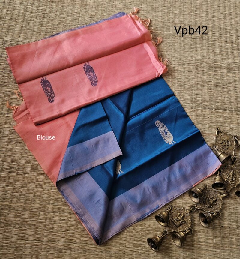 VPB42 - Vazhai Pattu Sarees with Blouse