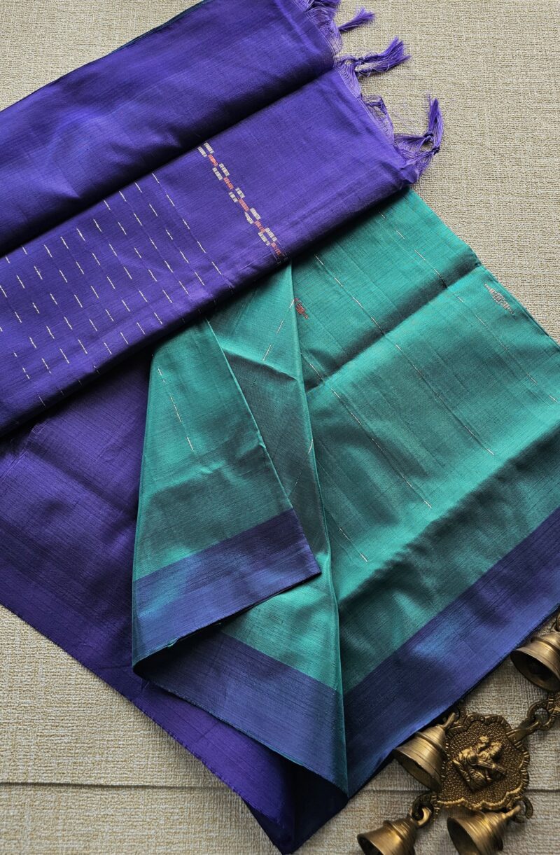VPB77 - Vazhai Pattu Sarees with Blouse