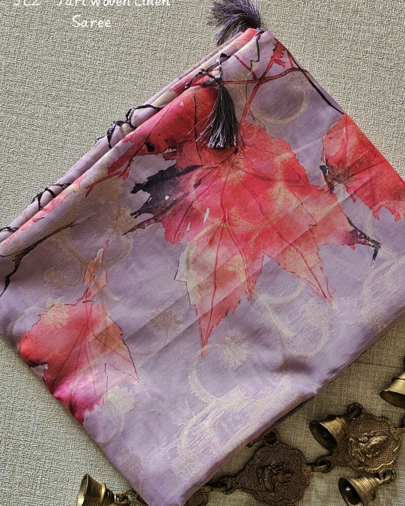 JL2 – Jari Woven Linen Saree