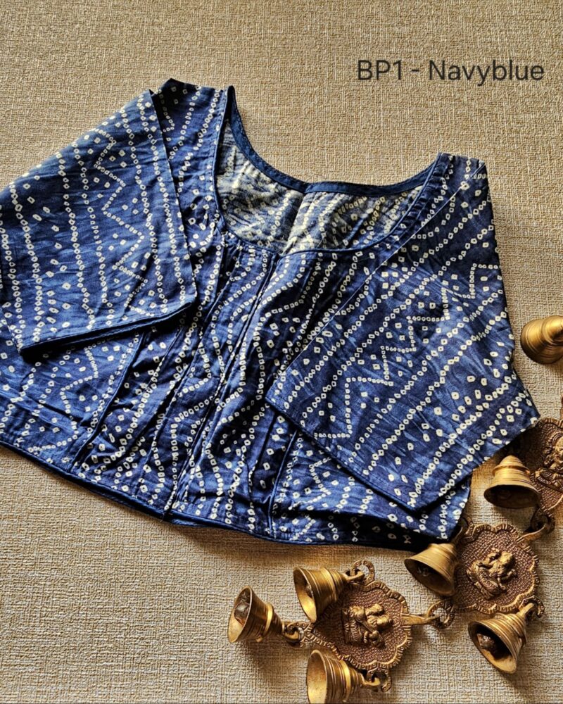 BP1 – Bandhini Print Cotton Readymade Blouse