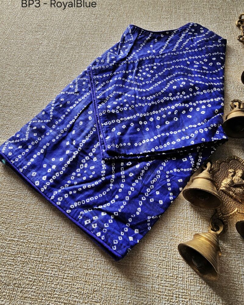 BP3 –  Bandhini Print Cotton Readymade Blouse