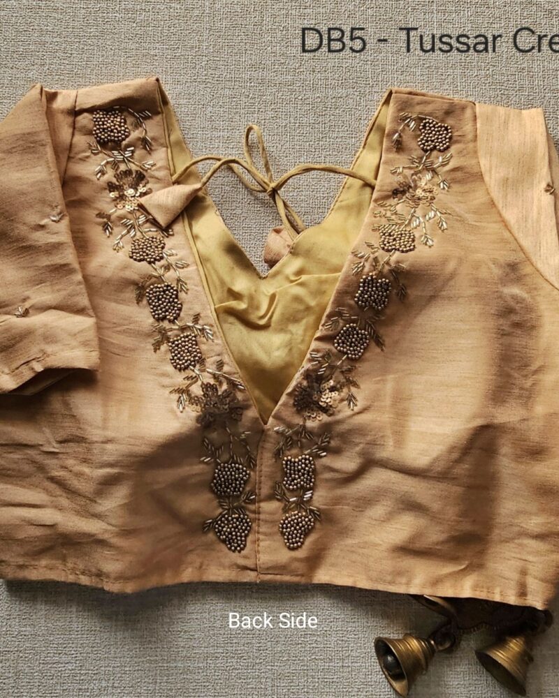 DB5 – Raw Silk Designer Blouse