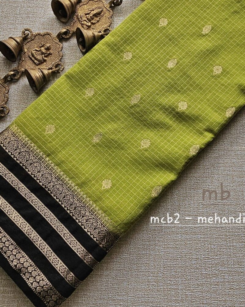 MCB2 - Semi Mysore Crepe Georgette Saree