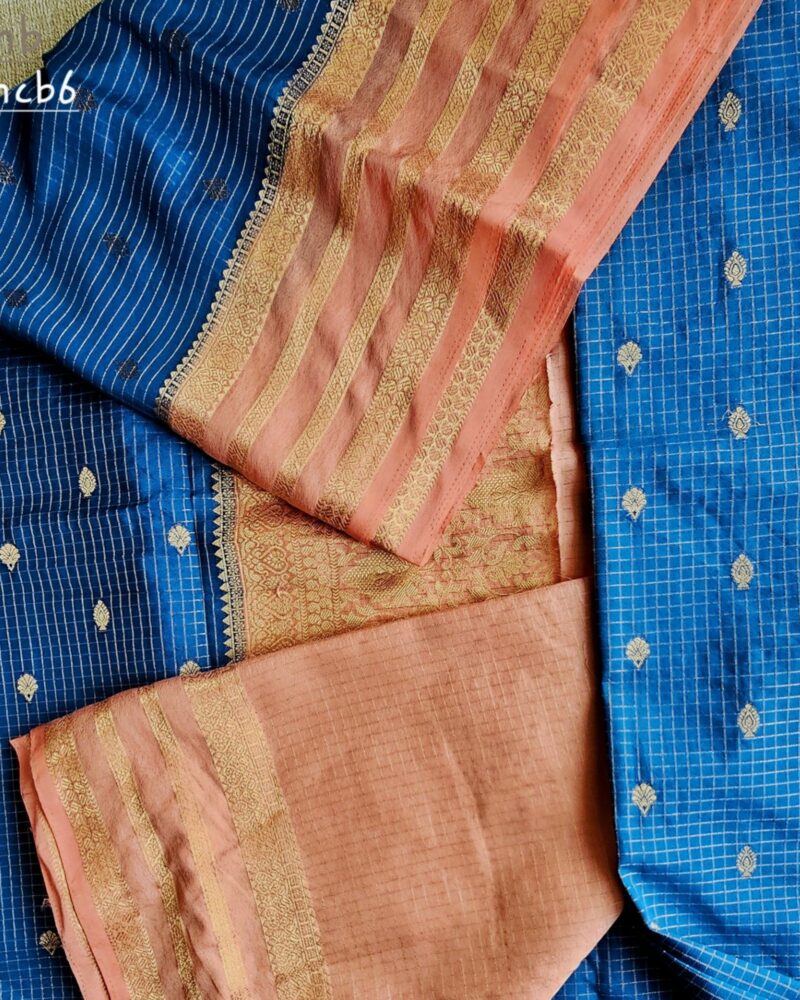 MCB6 – Semi Mysore Crepe Georgette Saree