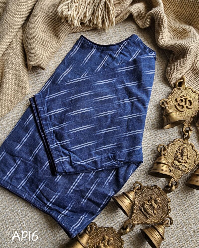 Ajrakh Cotton Blouse