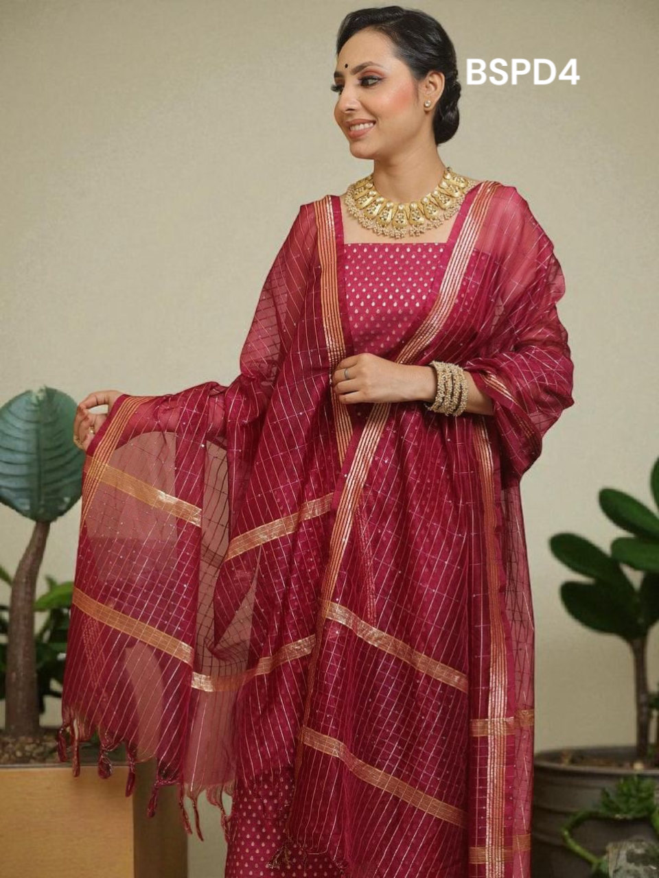 Banarasi Unstitched Suit