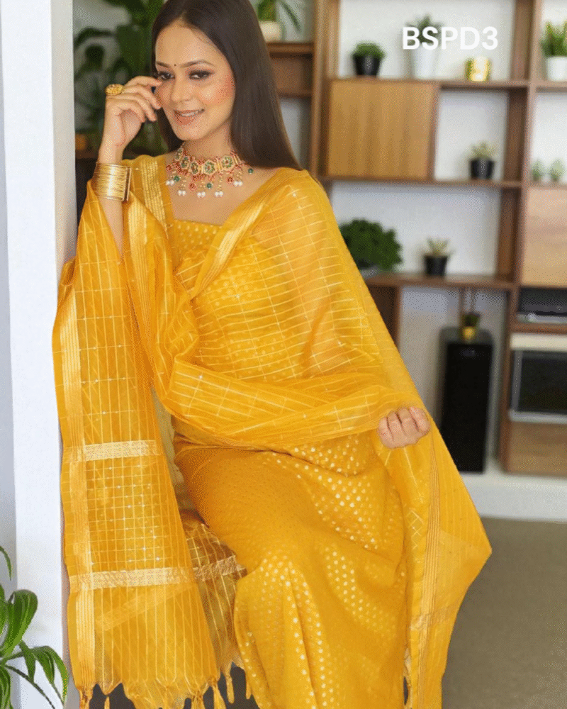 Banarasi Unstitched Suit