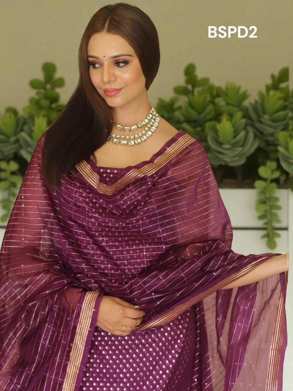 Banarasi Unstitched Suit