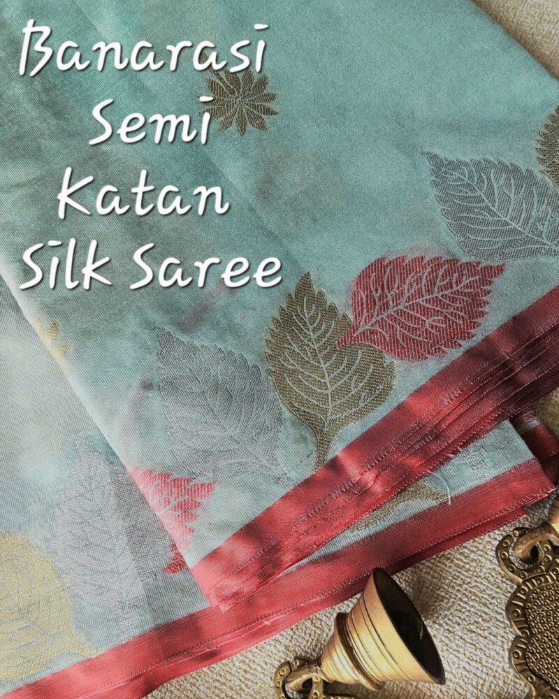 Banarasi Semi Katan Silk Saree