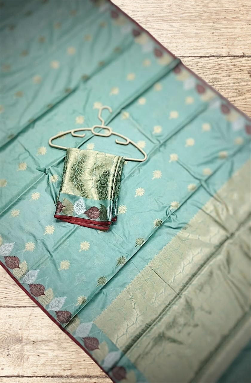 Banarasi Semi Katan Silk Saree