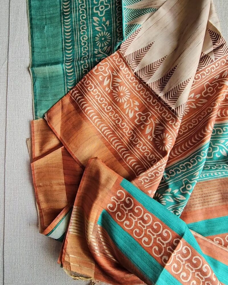 Ghicha Tussar Sarees